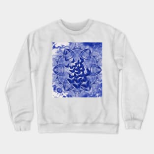 Shadow butterflies emerging from dark chrysalis Crewneck Sweatshirt